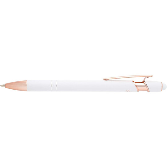 Nanna ballpoint pen with rose gold finish (blue ink) - EgotierPro 107974