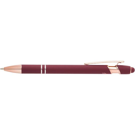 Nanna Kugelschreiber mit Roségold Finish (blaue Mine) - EgotierPro 107974