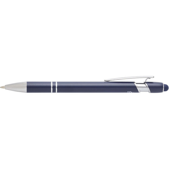 Kish Kugelschreiber mit silbernem Finish (blaue Mine) - EgotierPro 107975