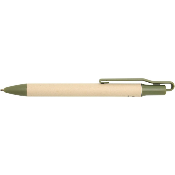 Liliana sugarcane paper ballpoint pen (blue ink) - EgotierPro 107983