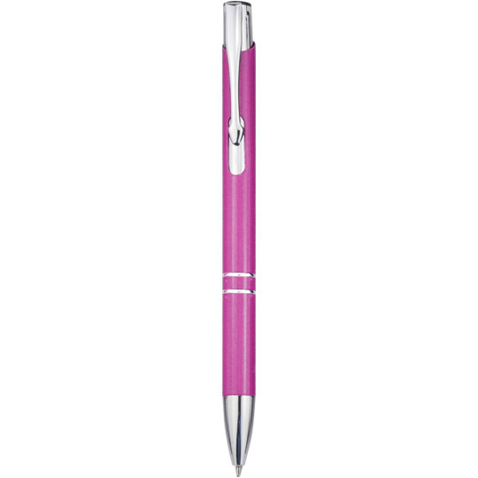Moneta recycled aluminium ballpoint pen (blue ink) - EgotierPro 107984