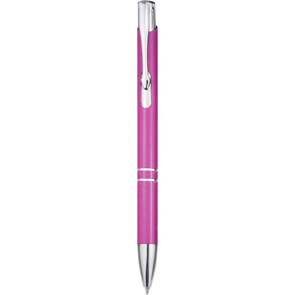 Moneta recycled aluminium ballpoint pen (blue ink) - EgotierPro 107984