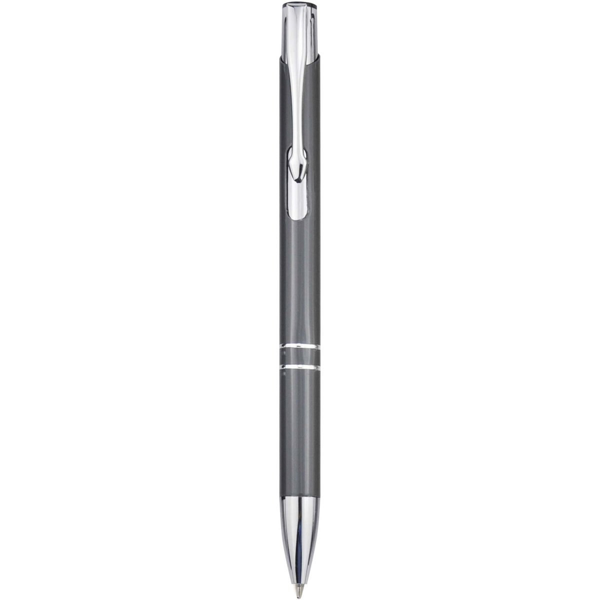 Moneta recycled aluminium ballpoint pen (blue ink) - EgotierPro 107984