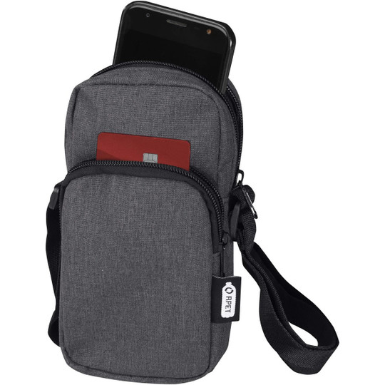 Ross Handytasche aus recyceltem GRS-Material - EgotierPro 130078