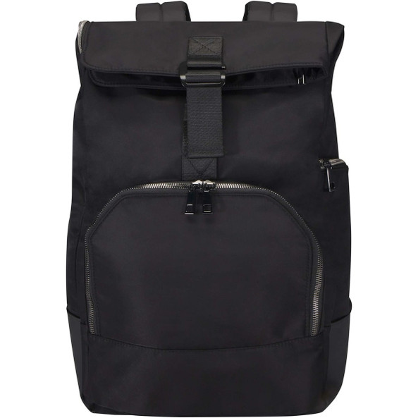 Rhine 15” GRS recycled rolltop backpack 18L - EgotierPro 130088