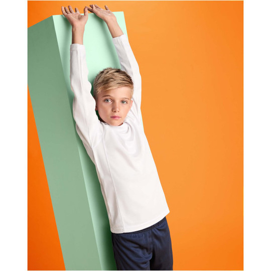 Roly K0415 - Montecarlo långärmad sport t-shirt för barn