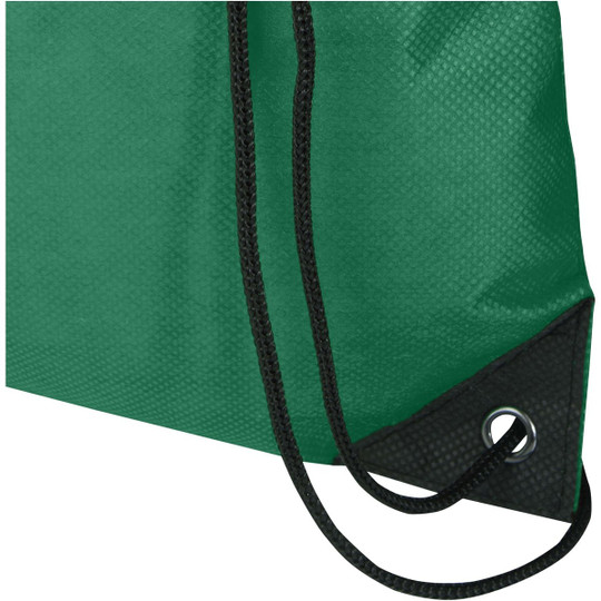 Evergreen GRS recycled non-woven drawstring bag 5L - EgotierPro 130080