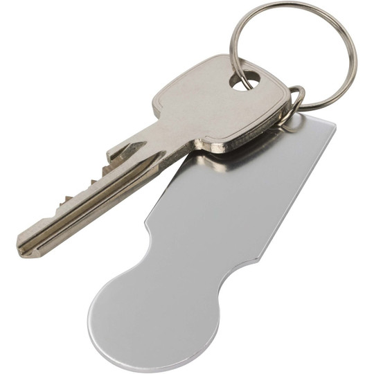 Rhea shopping cart keyring - EgotierPro 104594