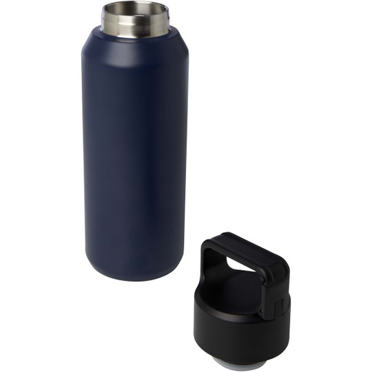 Astra 600 ml RCS-zertifizierte, kohlensäure geeignete Kupfer-Vakuum Isolierflasche aus recyceltem Edelstahl - EgotierPro 100841