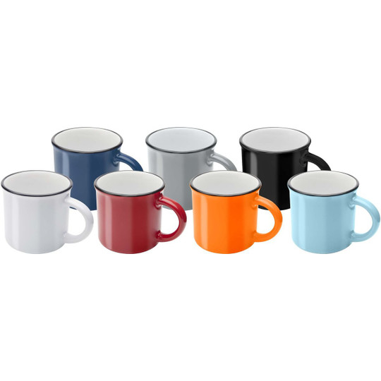 EgotierPro 100844 - Bari 240 ml ceramic mug