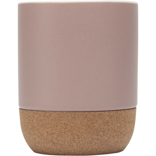 Mug Billie en céramique de 300 ml avec détails en liège et finition matte - EgotierPro 100847