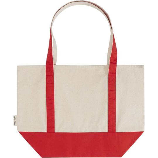 Sam 320 g/m² GRS recycled cotton tote bag - EgotierPro 120749