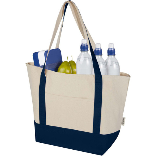 Sam 320 g/m² GRS recycled cotton tote bag - EgotierPro 120749