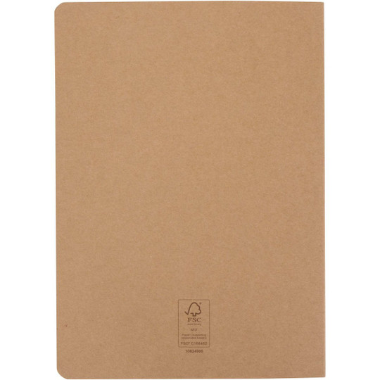 Slyk notatnik A5 kraft z kropkowanymi stronami - EgotierPro 106251