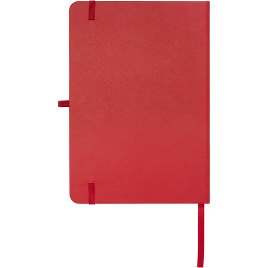 Teak A5 gerecycled notitieboek met harde kaft en gelinieerde pagina's - EgotierPro 106013
