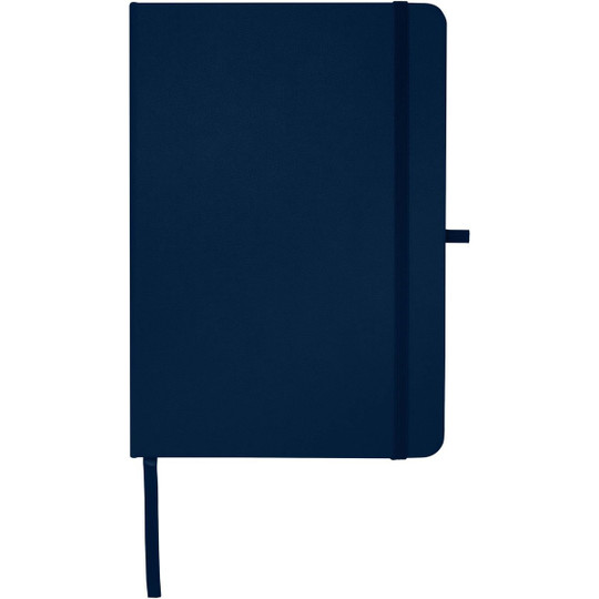 Teak A5 recycled hard cover notebook with lined pages - EgotierPro 106013