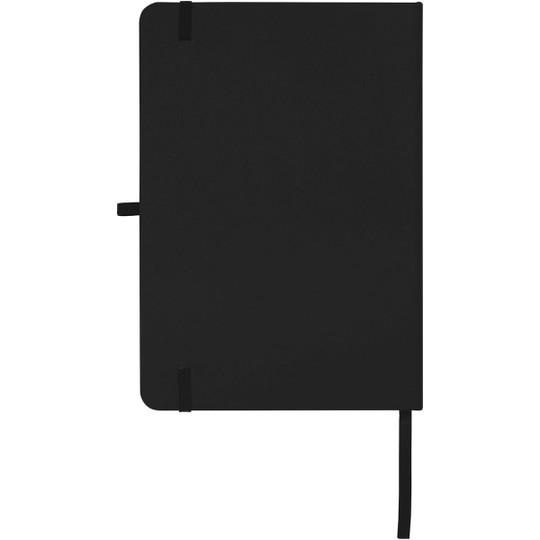 Teak A5 Hardcover Notizbuch, liniert, aus recyceltem Material - EgotierPro 106013
