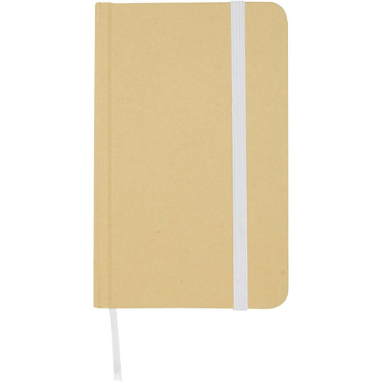 Reed A6 recycled hard cover notebook with plain pages - EgotierPro 106022