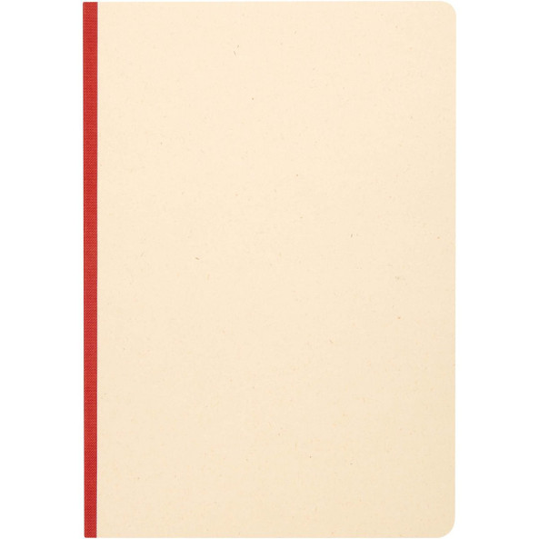 Liliana A5 sugarcane and RPET soft cover notebook - EgotierPro 106125