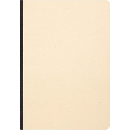 Liliana A5 sugarcane and RPET soft cover notebook - EgotierPro 106125