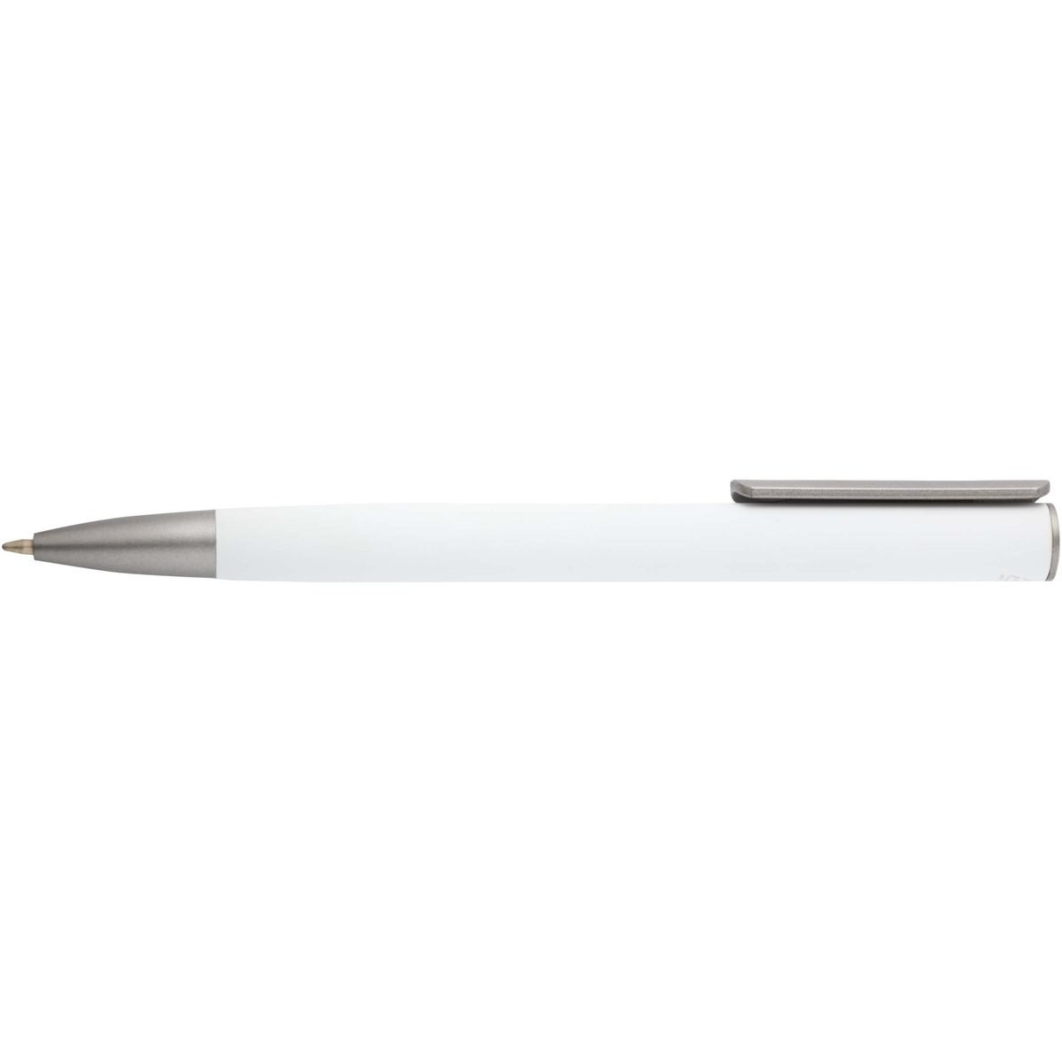 Ziguur balpen van gerecycled aluminium (zwarte inkt) - EgotierPro 106129