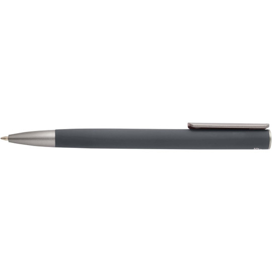 Ziguur balpen van gerecycled aluminium (zwarte inkt) - EgotierPro 106129