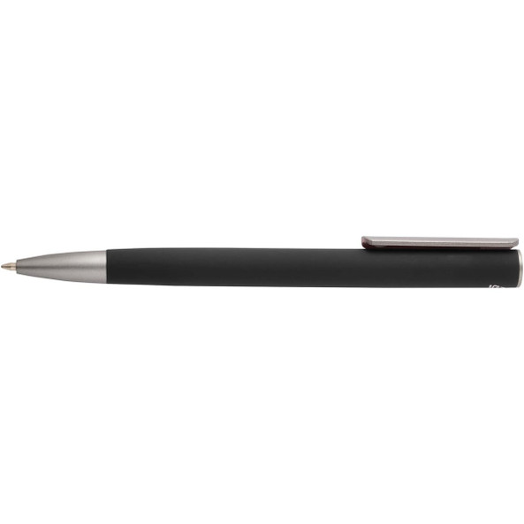 Ziguur kulspetspenna av återvunnen aluminium (svart bläck) - EgotierPro 106129