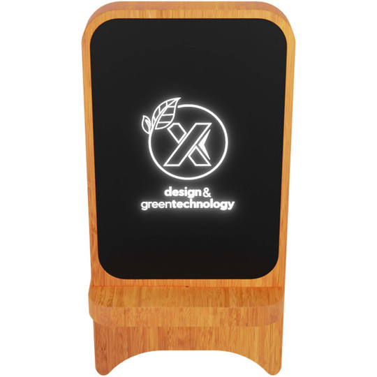 SCX.design 2PX062 - Support en bois lumineux sans fil W16 15W