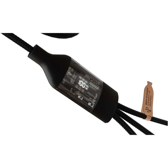 SCX.design 2PX162 - C50 5-in-1 fast charging 100W/5A cable with digital display