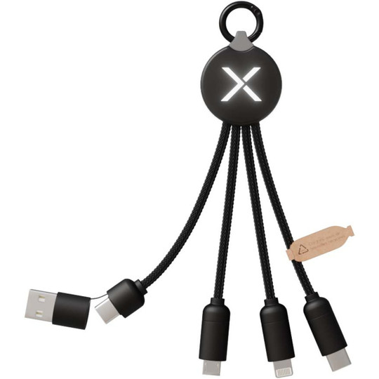 SCX.design 2PX179 - C14 20W 5-in-1 charging cable