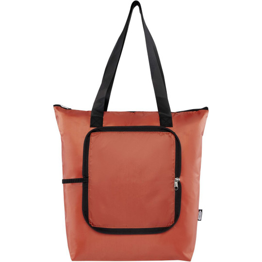 EcoFold RPET foldable tote cooler bag 15L - EgotierPro 130092