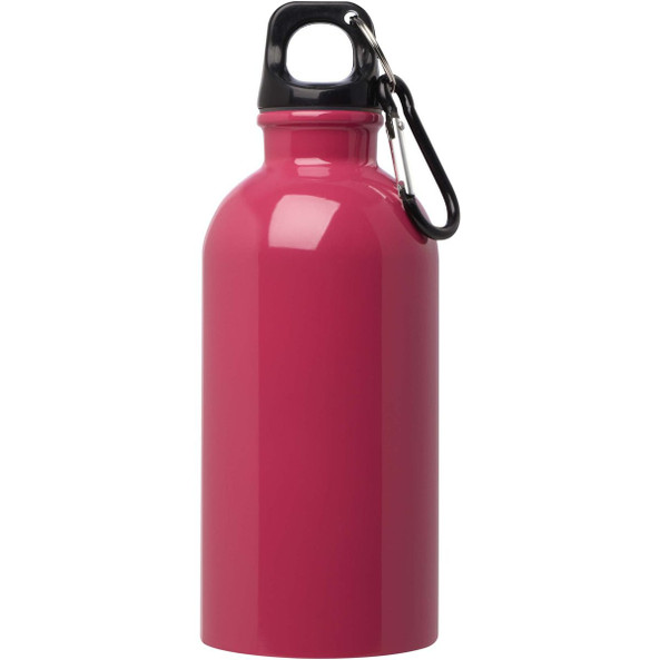 Oregon 400 ml RCS certified single wall stainless steel water bottle with carabiner - EgotierPro 100860