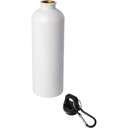 Oregon 750 ml RCS certified single wall stainless steel water bottle with carabiner - EgotierPro 100861