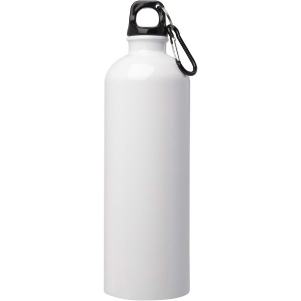 Oregon 750 ml RCS certified single wall stainless steel water bottle with carabiner - EgotierPro 100861