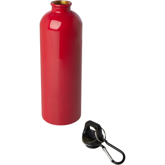Oregon 750 ml RCS-zertifizierte, einwandige Trinkflasche aus Edelstahl mit Karabinerhaken - EgotierPro 100861