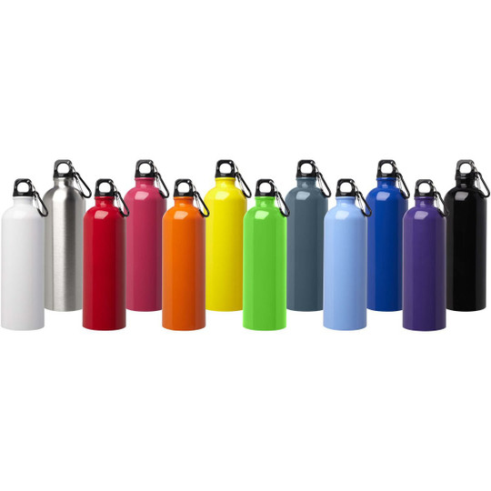 Oregon 750 ml RCS-zertifizierte, einwandige Trinkflasche aus Edelstahl mit Karabinerhaken - EgotierPro 100861