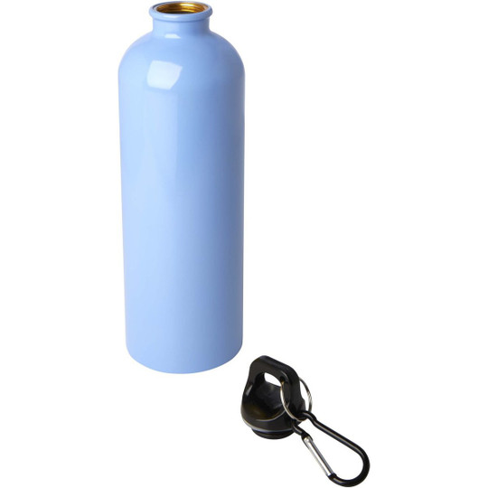 Oregon 750 ml RCS-zertifizierte, einwandige Trinkflasche aus Edelstahl mit Karabinerhaken - EgotierPro 100861