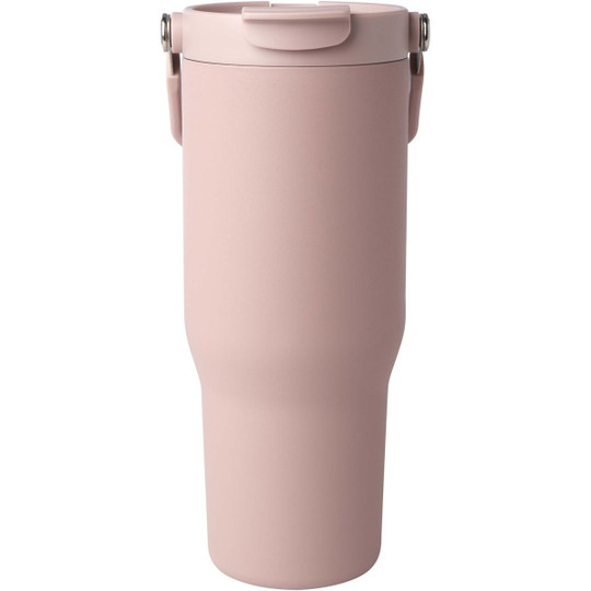 Bronx 900 ml RCS recycled stainless steel copper vacuum insulated tumbler with dual function lid - EgotierPro 100864