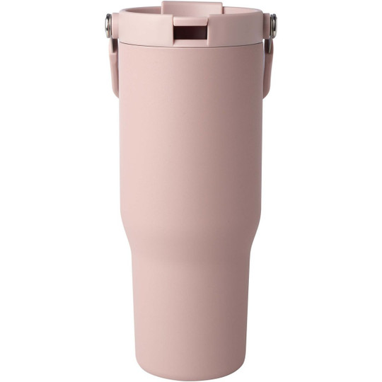 Gobelet avec isolation sous vide Bronx en cuivre et acier inoxydable recyclé certifié RCS Bronx de 900 ml avec couvercle à double fonction - EgotierPro 100864