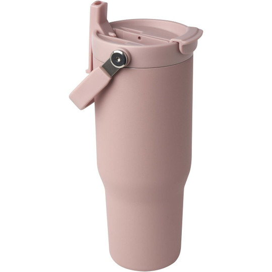 Bronx 900 ml RCS recycled stainless steel copper vacuum insulated tumbler with dual function lid - EgotierPro 100864