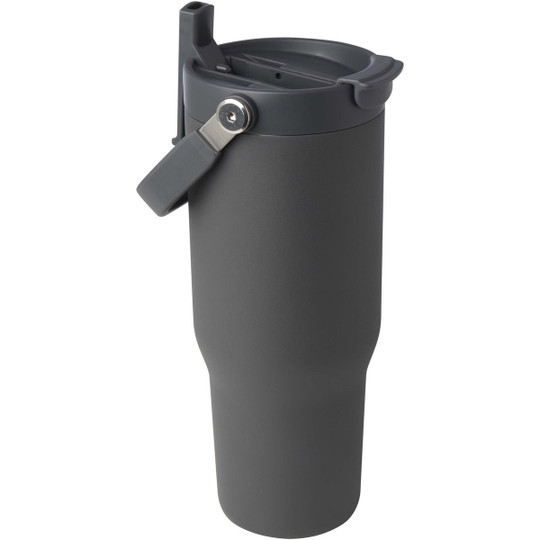 Bronx 900 ml RCS certificeret genvundet rustfrit stål kobber vakuumisoleret krus med dobbeltfunktionslåg - EgotierPro 100864