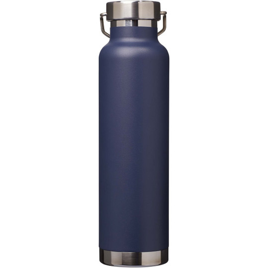 Thor 650 ml RCS-zertifizierte Kupfer-Vakuum Isolierflasche aus recyceltem Edelstahl  - EgotierPro 100865
