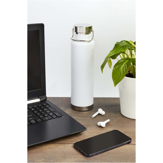 Thor 650 ml RCS-zertifizierte Kupfer-Vakuum Isolierflasche aus recyceltem Edelstahl  - EgotierPro 100865