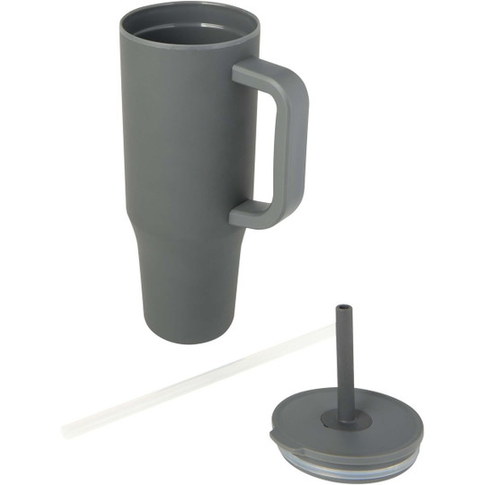 Brady 900 ml RCS gecertificeerde geïsoleerde beker met siliconen rietje - EgotierPro 100867