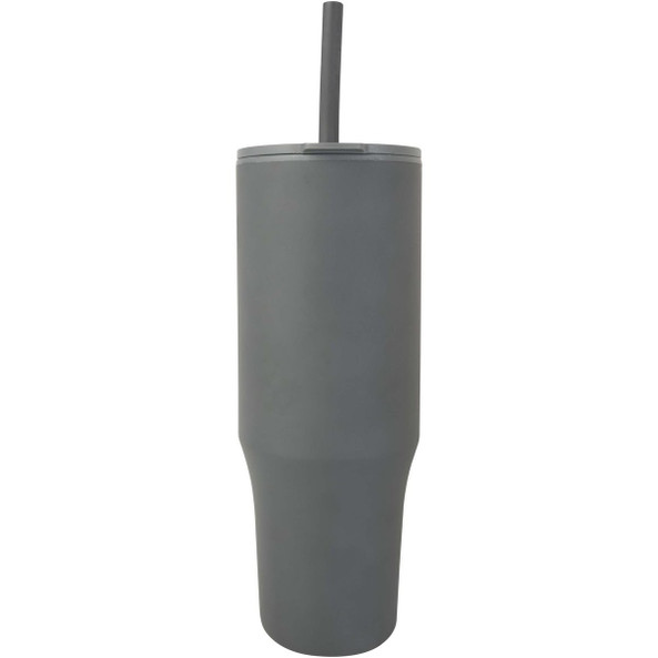 Brady 900 ml RCS certified insulated tumbler with silicone straw - EgotierPro 100867