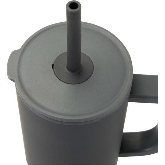 Brady 900 ml RCS gecertificeerde geïsoleerde beker met siliconen rietje - EgotierPro 100867