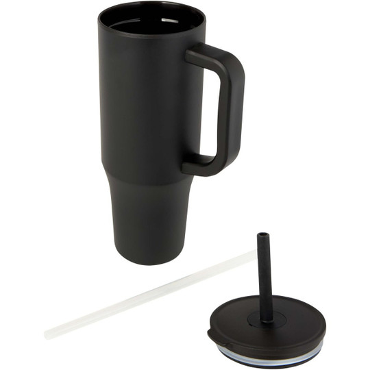 Brady 900 ml RCS certified insulated tumbler with silicone straw - EgotierPro 100867