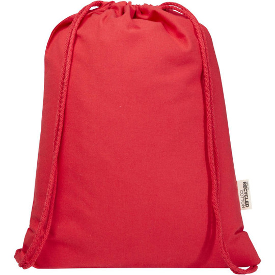 Oregon Blend 140 g/m² GRS gerecyclede tas met trekkoord 5 l - EgotierPro 120761