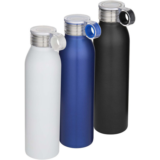 Grom 650 ml RCS recycled stainless steel water bottle - EgotierPro 100869
