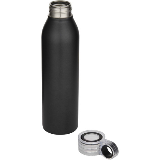 Bouteille d’eau Grom de 650 ml en acier inoxydable recyclé certifié RCS - EgotierPro 100869
